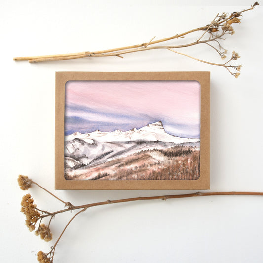Colorado 14ners | The Mountains Sing For Joy | Mixed Greeting Card of 8