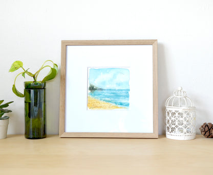 Chicago Beach | 5"x 5" Original