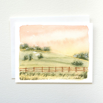 Abstract Landscape 26 | Mixed Greeting Card Set of 8