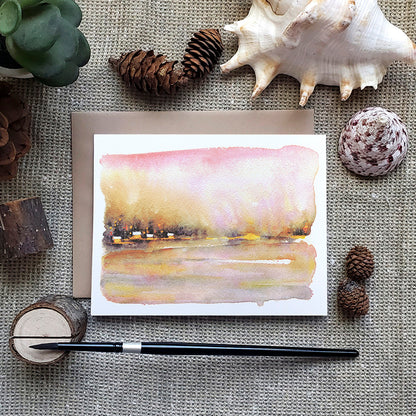 Abstract Landscape 23 | Mixed Greeting Card Set of 8