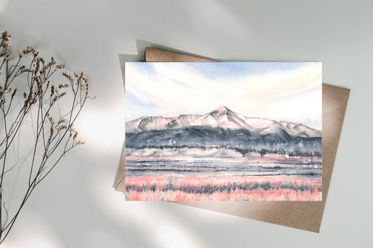 Mount Elbert | Colorado 14ners | Greeting Cars