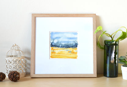 Fall Meadow |  5"x 5" Original