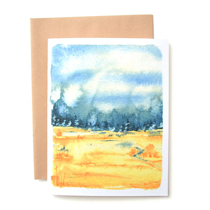Fall Meadow | Greeting Card