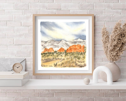 Garden of the Gods | Art Print