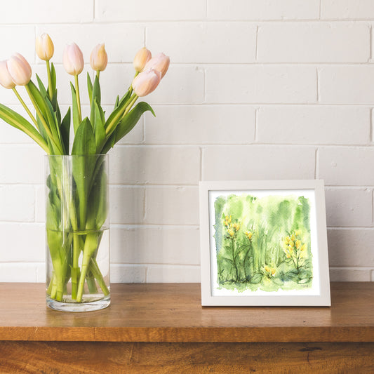 Golden Blossom | Art Print