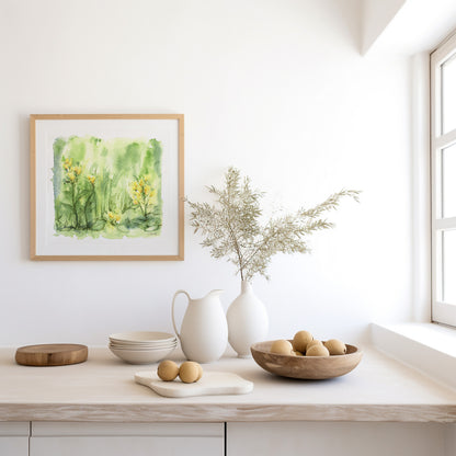Golden Blossom | Art Print