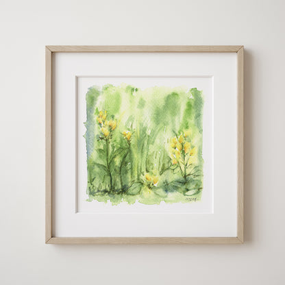 Golden Blossom | Art Print