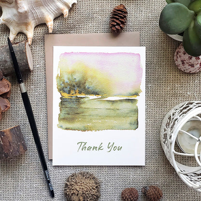 Green Pasture | Thank You | Greeting Card