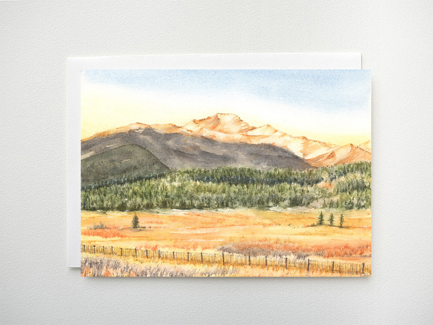 Longs Peak | Colorado 14ners | Greeting Card