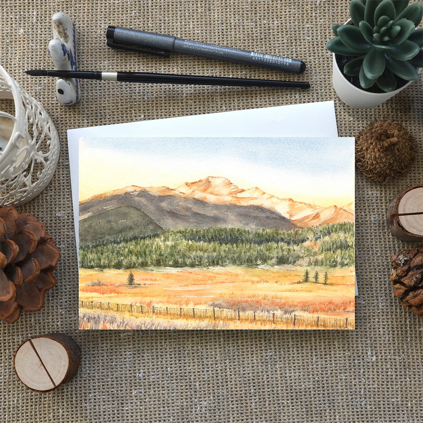 Longs Peak | Colorado 14ners | Greeting Card