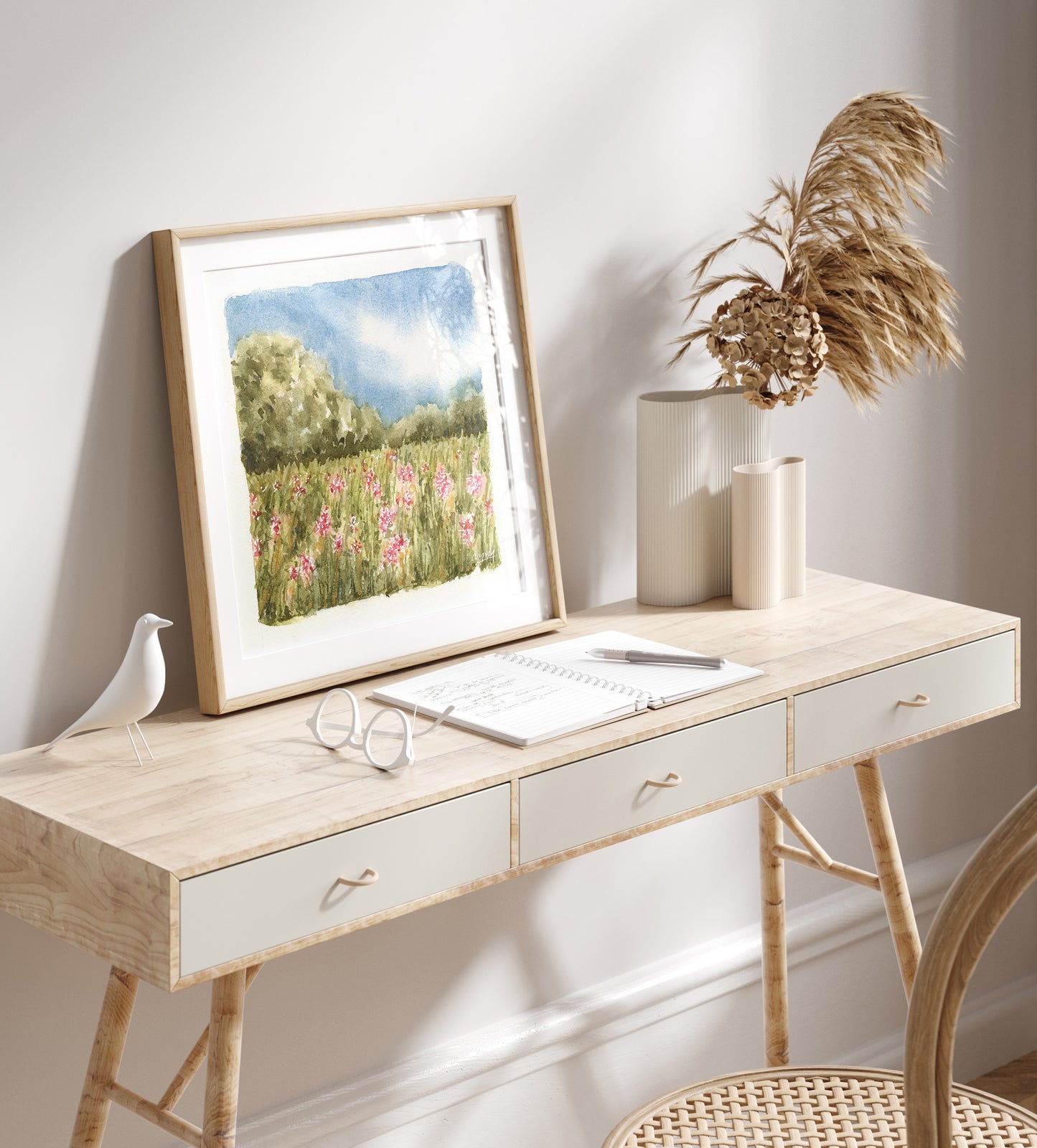 Milkweeds in the Field | Art Print