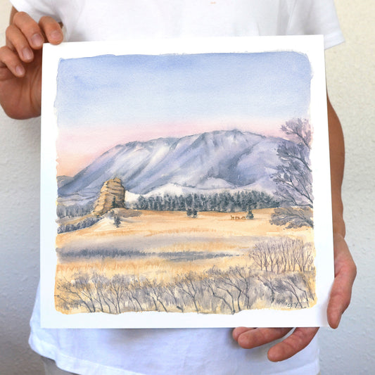 Monument Rock | Colorado | Art Print