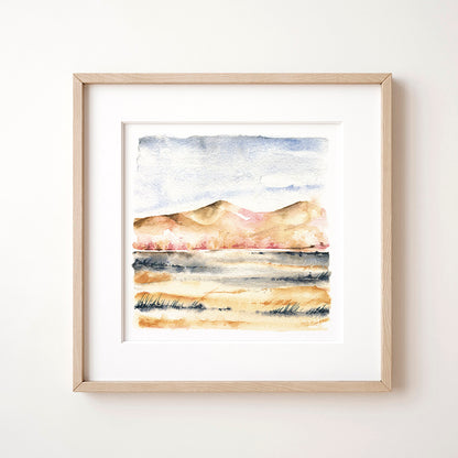 The Mountains Sing for Joy | Art Print