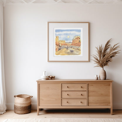 Paint Mines Interpretive Park | Colorado Springs | Art Print