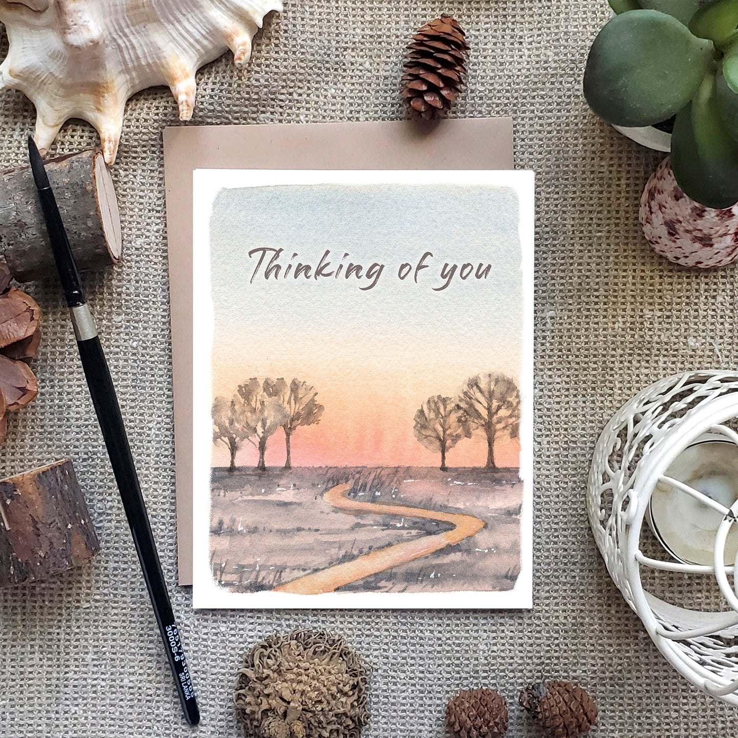 Path to Dawn | Thinking of You | Greeting Card