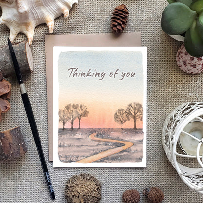 Path to Dawn | Thinking of You | Greeting Card