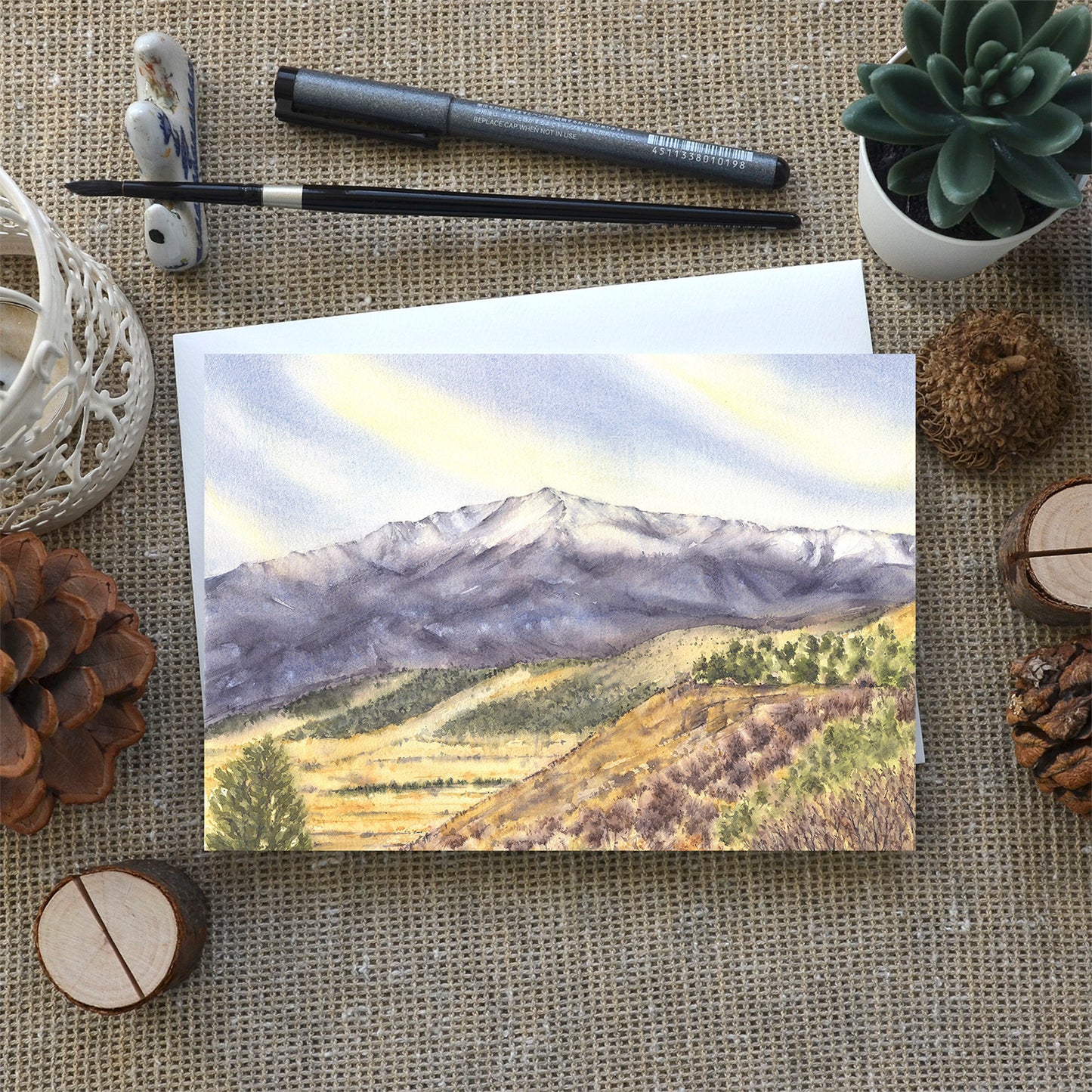 Pikes Peak | Colorado 14ners | Greeting Card
