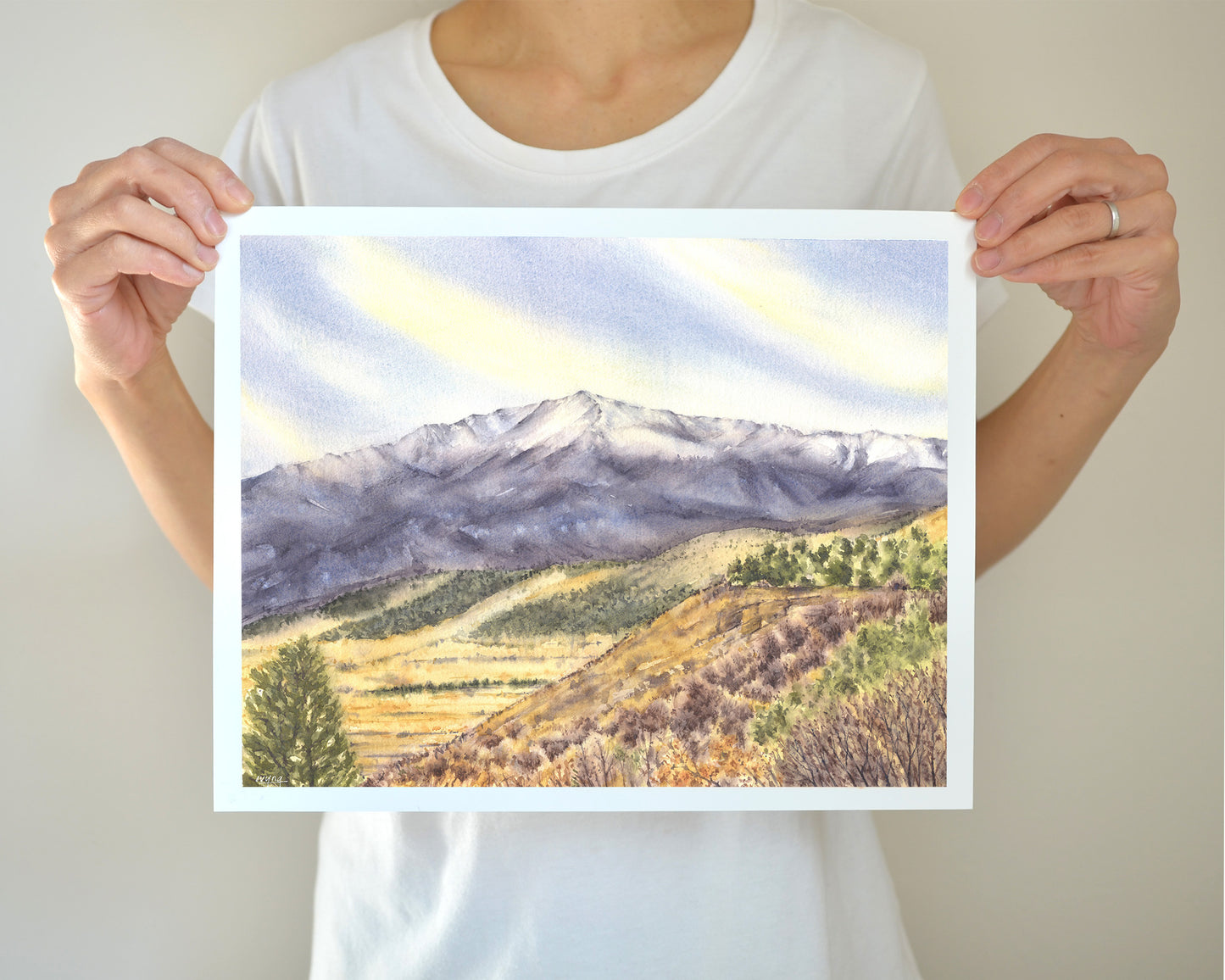 Pikes Peak Art Print | Colorado Fourteeners