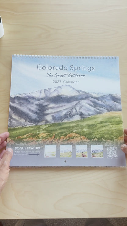 2027 Wall Calendar | Colorado Springs The Great Outdoors