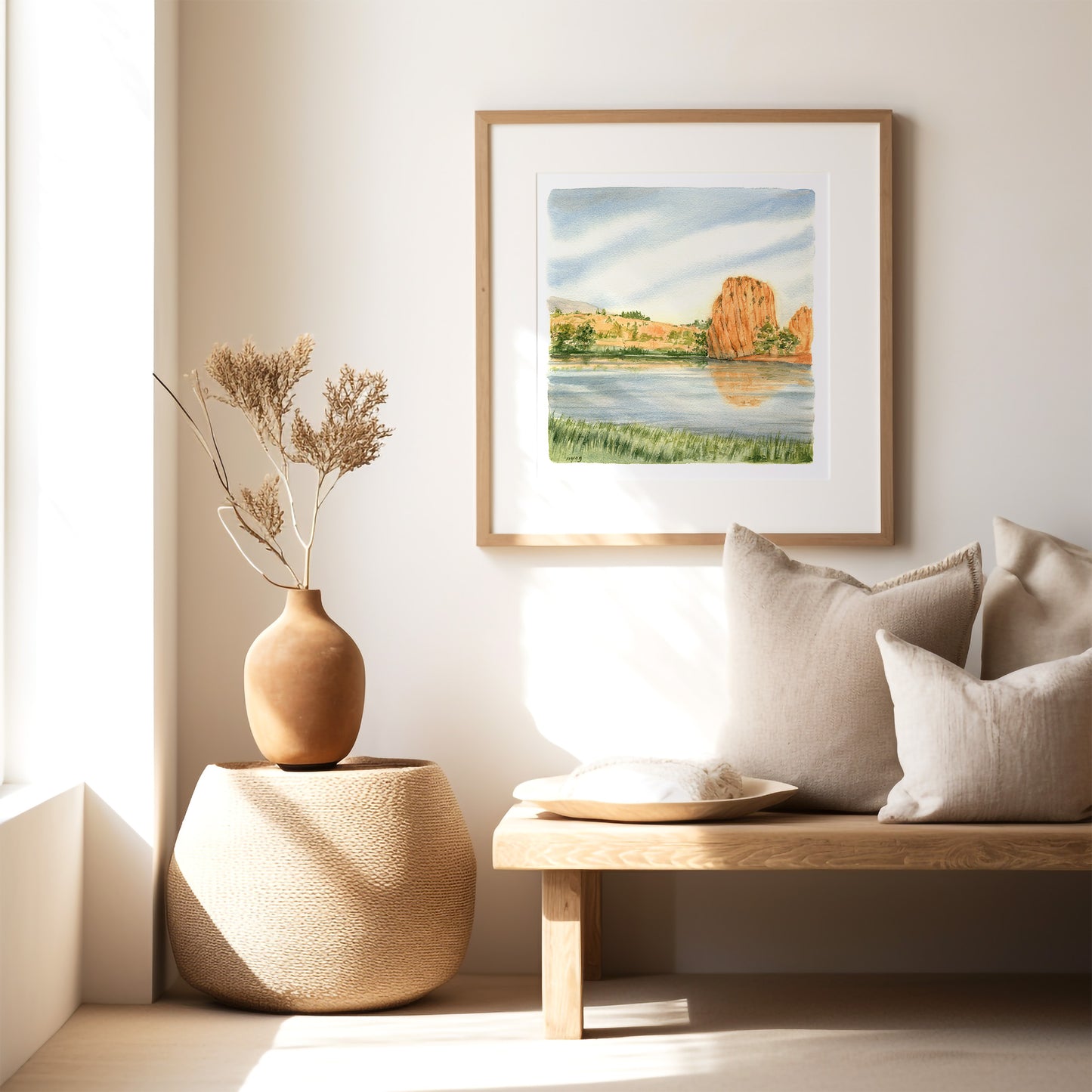Red Rock Open Space | Art Print