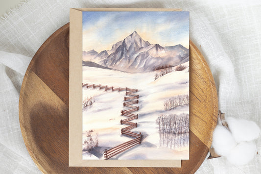 Mount Sneffels | Colorado 14ners | Greeting Card