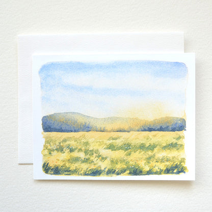 Abstract Landscape 04 | Mixed Greeting Card Set of 8 Greeting Card