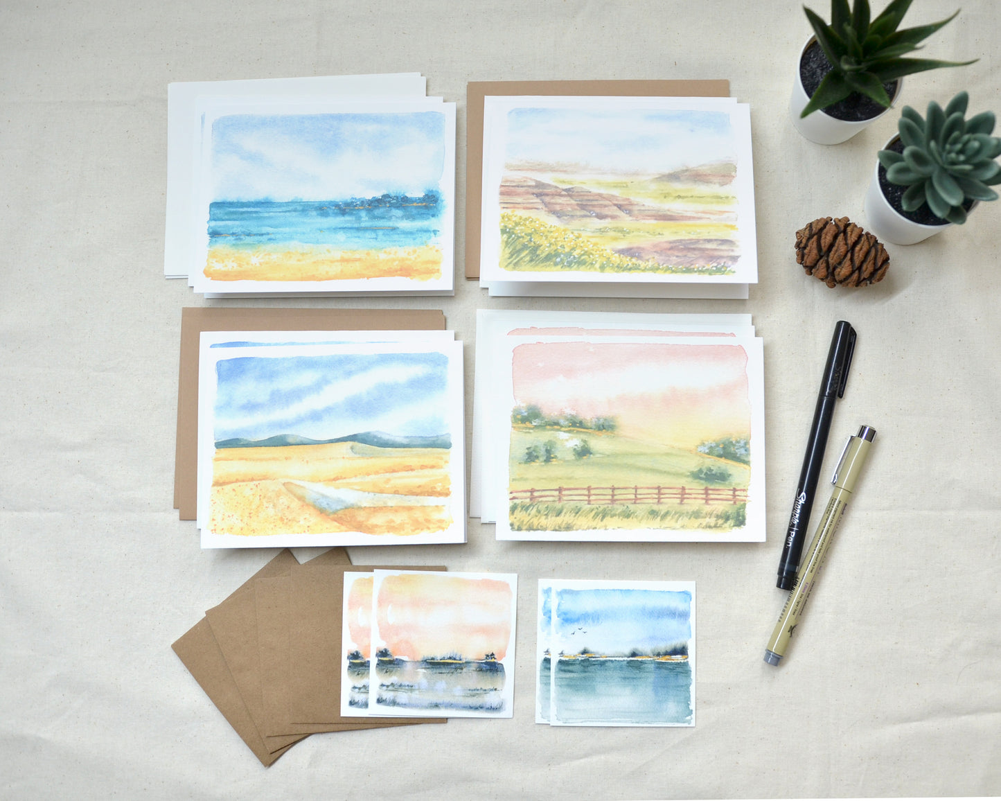 Watercolor Greeting Card Subscription | Ivywild Studio