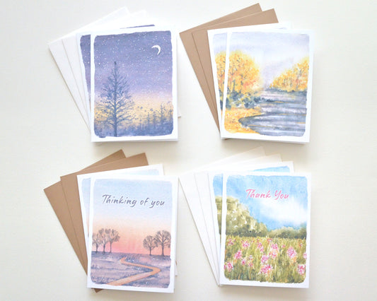 Watercolor Greeting Card Subscription | Ivywild Studio