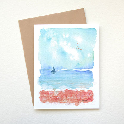 Summer Beach | Greeting Card