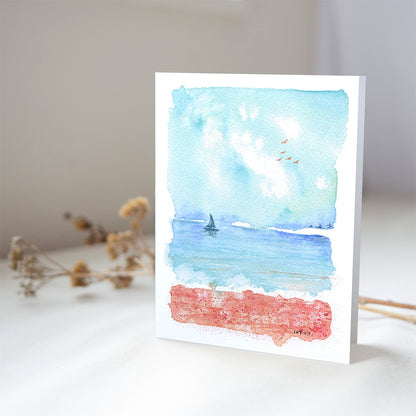 Summer Beach | Greeting Card