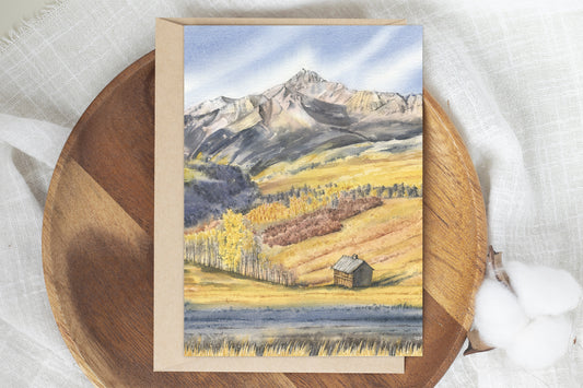 Wilson Peak | Colorado 14ners | Greeting Card
